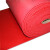 汉河PVC丝圈防滑走道垫 加厚丝圈 防滑喷丝进 红防尘 定制 1.2X18M红