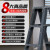 奥质梯子家用折叠铝合金人字梯双侧登高阁楼工程加厚加固加强爬梯 深空灰铝合金1.0米(三步)全加固腿部加强