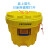 20加仑移动式有毒物质密封桶 实验室废液收集桶  防化桶