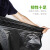 斯威诺 K-1146 大号黑色背心垃圾袋 环卫手提垃圾袋塑料袋 加厚款75*110CM50个