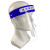 工品星 GPX-MZ隔离面罩 透明防护面屏 一次性防护面罩 防油防雾防飞溅防唾沫面屏1袋（10片） 隔离面罩