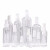 纳仕徳 SY5037 喷雾瓶 塑料小喷壶 便携分装瓶 实验室细雾喷瓶 样品瓶 50ml(10个)