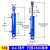 液压缸油顶5吨63缸径双向液压油缸工程油缸泵站动力单元小型油缸 63X35X1500
