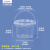 水杉500mlLC塑料桶透明圆形油漆油墨油脂防水涂料桶水桶工业密封桶