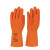 兰浪(LANON) SR222 天然橡胶防护手套 加厚乳胶手套 食品级耐高低温耐酸碱手套 1副 9(L)码