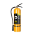 永安牌黄色瓶4kg手提式D类金属灭火器锂电池镁铝金属专用灭火器 D类5kg灭火器（三乙基铝专