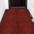 长条厨房地垫防滑防油防水地毯门垫进门垫子耐脏门口脚垫定制 黑红色 40*60一片装