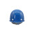 安美尚（ams）玻璃钢安全帽  赛邦 蓝色 1顶