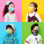 日本PITTA MASK防尘口罩男女儿童可用防花粉防雾霾粉尘 非一次性口罩 可水洗 儿童口罩粉黄蓝3枚装