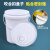 定制20L加厚塑料桶密封桶带盖水桶圆桶化工桶涂料桶空桶酱料桶机 1L水桶-带盖白色5个装