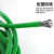 祁衡 阳台楼顶 包塑钢丝绳 绿皮pvc 钢丝不锈钢 钢丝绳304 11毫米6*12 一米价 