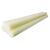润宏工品 PA6尼龙棒 实心耐磨圆柱尼龙加工定做米黄色塑料棒尼绒棒 直径95mm*1m长 一根价 