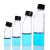 垒固 螺口细胞培养瓶斜螺口玻璃细胞培养瓶耐高温高压消毒透明 25ml 螺口细胞培养瓶 
