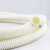 XPWY  波纹管电线电缆护套 加厚PVC波纹管穿线软管阻燃白色直径25mm 10米/卷