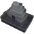 多格零件盒电子元件透明塑料收纳盒小螺丝配件工具分类格子样品盒 透明盒219*151*60mm