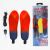 锐麻 加热鞋垫充电可行走冬季劳保工作防寒保暖滑雪骑行暖脚发热鞋垫 橙红色 39-42码 