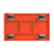 京佳乐折叠围栏车JE3590工厂车间搬运车带网带轮1200*700*700mm橙色网车承重600kg