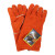威特仕 10-2101-XL 锈橙色斜拇指款牛皮耐磨隔热阻燃防烫防飞溅焊接手套*1副
