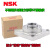 NSK不锈钢外球面方形带SF座轴承UCF SUCF204 205 206 207 208 NSK进口  SUCF 212 (内径60mm)