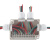 惠世达 塑料防水接线盒自带端子60P/位电缆分线盒穿线盒 YX-3819-70P 
