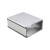 散热铝合金外壳仪表仪器电源盒线路板工控铝型材壳体铝壳铝盒定制 HFA98 24/D758*110