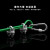 绿钢丝绳包塑葡萄架遮阳网晾衣绳牵引大棚涂塑钢绳23456810 绿皮-10mm 1m
