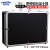 金诗洛 K5508 带锁铝合金手提箱 手提式双密码工具箱证件收纳盒 黑色空箱(50*37*18)