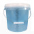量桶大容量带刻度塑料量杯10L20升5L3计量桶带盖84液配比容器 10L透明桶机打刻度-特厚带盖