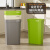 厨房专用垃圾桶大号加厚收纳客厅卫生间大容量储物桶2023新款 25L牛油果绿带白框