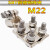 铜铝变压器SBTGM12420抱杆设备线夹端子电力金具 铜镀锡SBT-M22