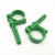 绿色PPR管卡4分6分1寸塑料卡子扣卡202532固定管卡水管配件ppr 20U型卡250只绿色