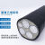 奔辉 ZC-YJLV-0.6/1KV电线电缆 4+1芯国标铝芯户外电力工程电缆 一米价 4*25+1*16平方