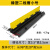 线槽减速带橡胶PVC电缆保护槽压线板室内户外地面线槽橡胶盖线板 橡塑二线槽小