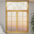 窗户定制不锈钢隔音平开阳光房落窗卧室隔间厨房钢化长虹透明玻璃 铁艺金色宽80高120