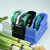 超市新款捆菜机蔬菜捆绑机扣接式方便快捷塑料胶带打包果蔬捆扎机 1.2*100米紫蓝色胶带【24个】
