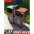小区分类室外户外街道环卫果皮箱公园景区大号垃圾桶不锈钢垃圾箱 垃圾桶 BX6661