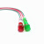 带线小型电源指示灯 信号灯 XD10-3W 开孔10MM 红绿 24V220V 红 24V