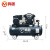 鸣固 空压机皮带机 220V工业型气泵皮带式空气压缩机 W-0.36/8(单相)3KW（整机四件套+F30钉枪+送机油）