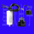 电冰柜压缩机启动运行电容器2uF2.5 3 3.5 4 5 6u电容带螺丝 (2UF+3脚启动器+圆形保护器)