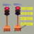 定制适用移动红绿灯任信号灯十字路口施工指示灯驾校LED交通警示灯 200-4-60W