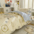 韩国品质床上用品宿舍被芯床褥枕头大学生床垫全套三件套全棉单人 砂糖橘 0.9学生床三件套床单+被套+枕