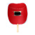 君御 防冲击喷溅W1002 1.5电焊面罩（包边）含镜片 红色 100个起订