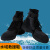 惠利得水域救援靴黑色消防冰面专用抢险鞋子高帮防滑防护轻便涉水探险鞋 38码