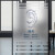 希万辉 磨砂玻璃贴纸定制企业文化创意办公室公司励志贴膜防窥透光不透明  B 款21磨砂条纹 122x80cm