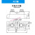 工业固态继电器200A H3200ZE 120A 300A 400A管道式电加热设备 工业固态继电器300A成套组件