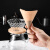 CLITON手冲咖啡滤纸美式咖啡机扇形过滤网兼V60锥形系列滴滤杯 [小号]滤纸 原浆款(50张)袋