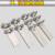 钎焊铜铝复合过渡设备线夹SLG12348变压器电缆接线夹电力金具 铝线夹 SL-4