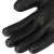 牛郎星劳保胶片手套乳胶发泡PVC手套手背贴片防护手套1钢筋工工地专用 198软胶片黑