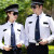 征战虎 维森323 保安服短袖衬衣 保安衣服 夏季制服 执勤套装 白色长袖套装 165cm