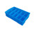 塑料收纳分格分类螺丝配件多格盒加厚零件元件盒子工具周转五金箱 大15格 (蓝色)